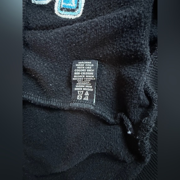 Cookies Double Up Black Blue Fleece Hoodie Mens S Sweatshirt Stitched Logo - Picture 8 of 8